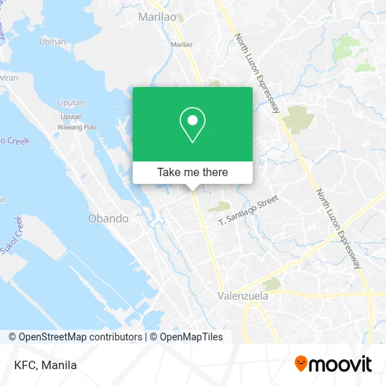 KFC map