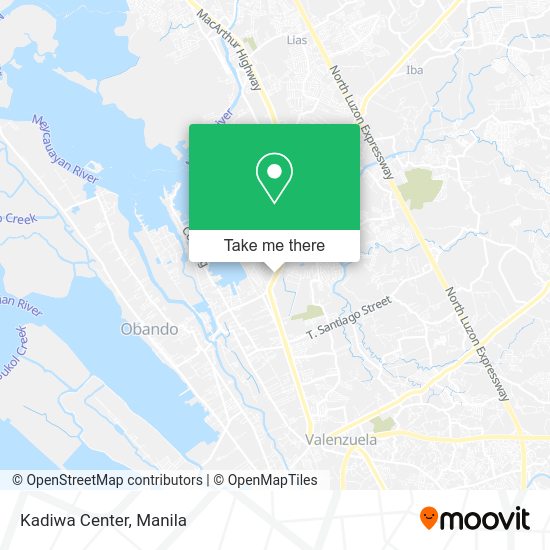 Kadiwa Center map