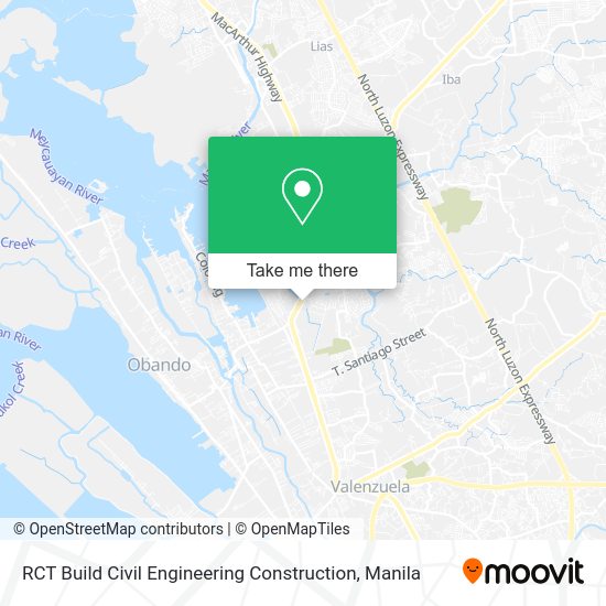 RCT Build Civil Engineering Construction map