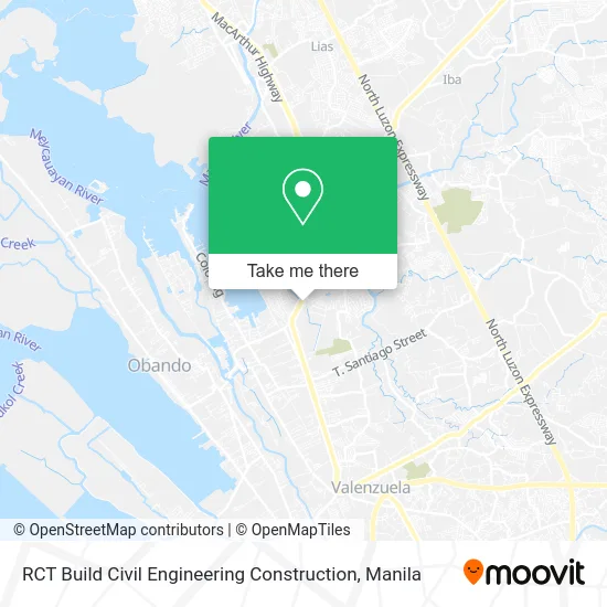 RCT Build Civil Engineering Construction map