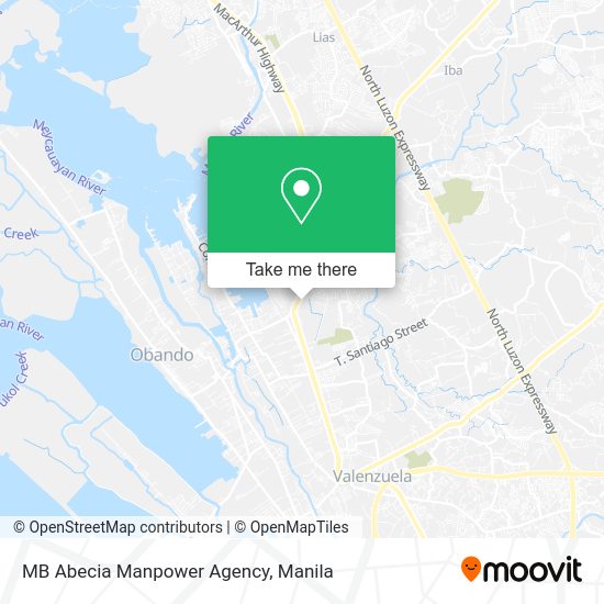 MB Abecia Manpower Agency map
