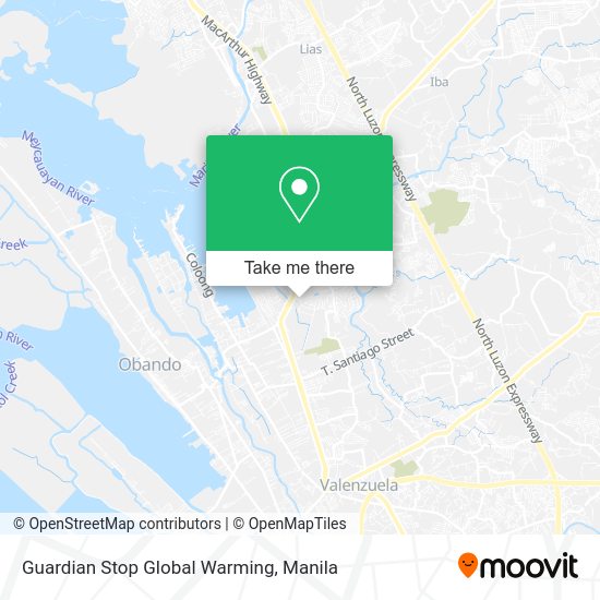 Guardian Stop Global Warming map