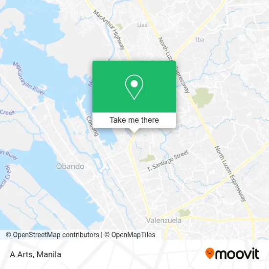 A Arts map