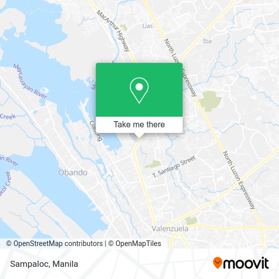 Sampaloc map