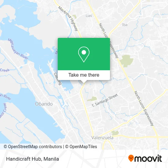 Handicraft Hub map