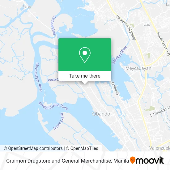 Graimon Drugstore and General Merchandise map