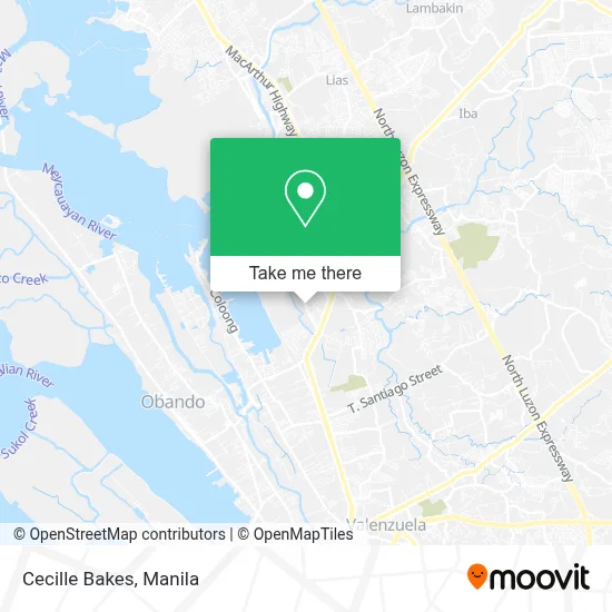 Cecille Bakes map