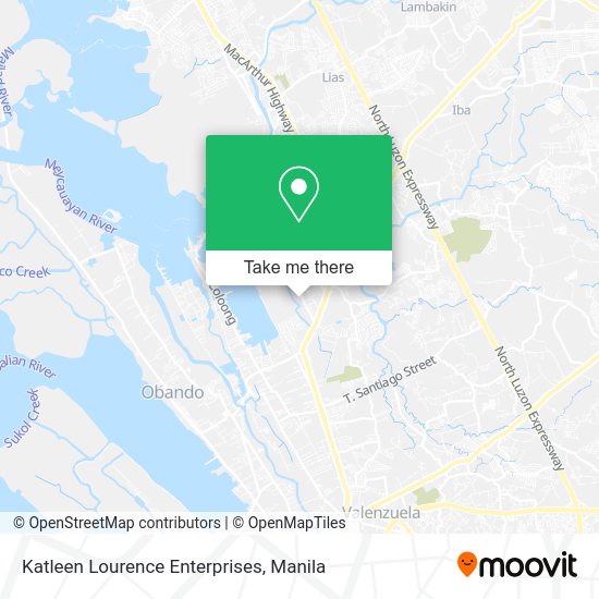 Katleen Lourence Enterprises map