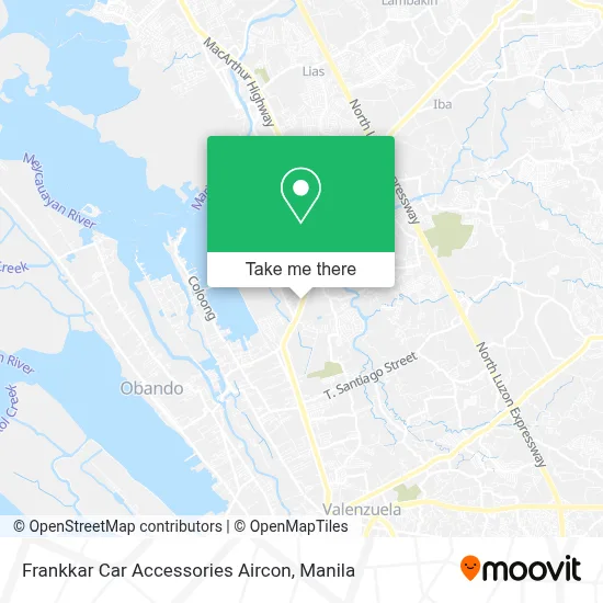 Frankkar Car Accessories Aircon map
