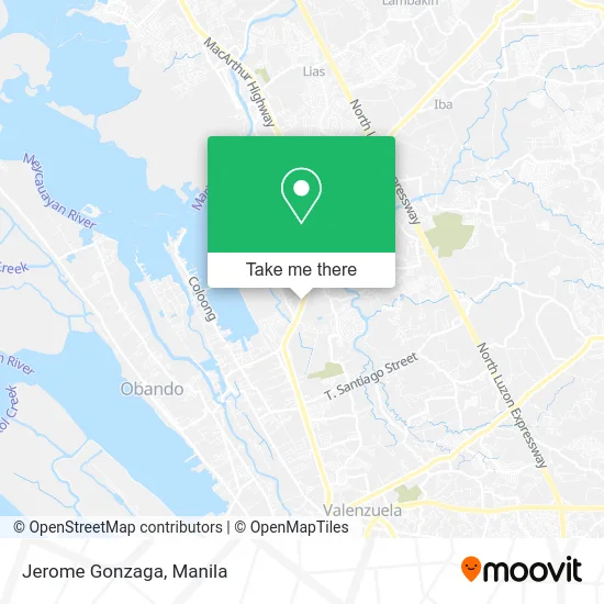 Jerome Gonzaga map