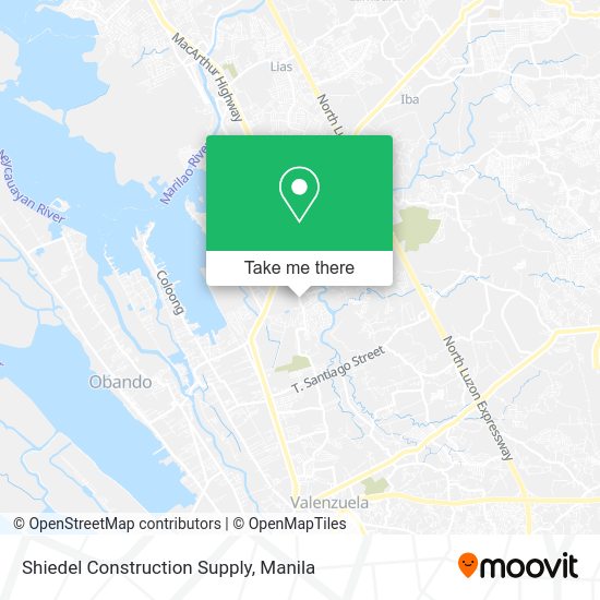 Shiedel Construction Supply map