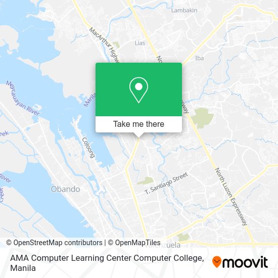 AMA Computer Learning Center Computer College map