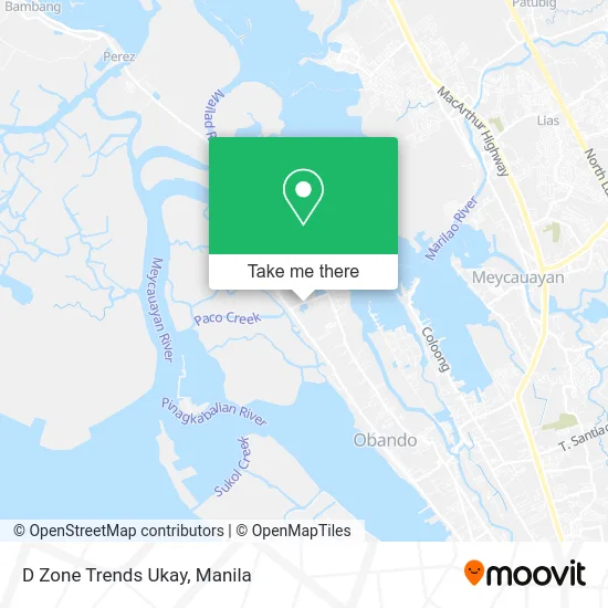 D Zone Trends Ukay map