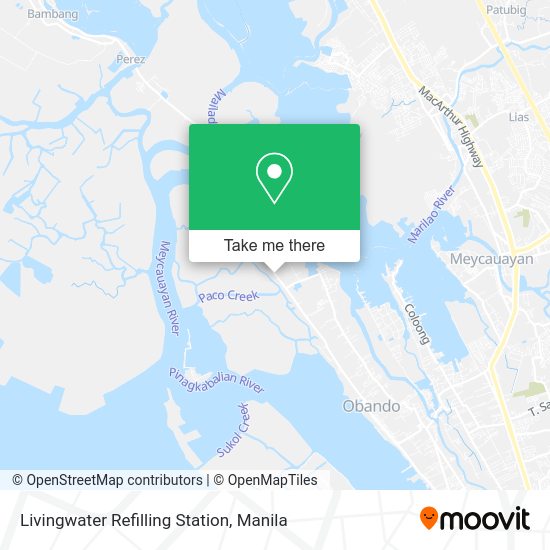 Livingwater Refilling Station map