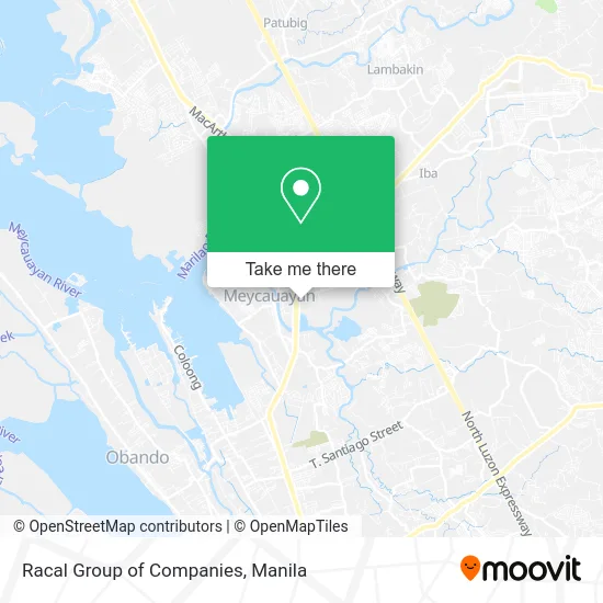 Racal Group of Companies map
