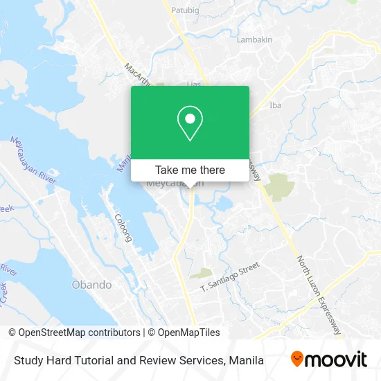 Study Hard Tutorial and Review Services map
