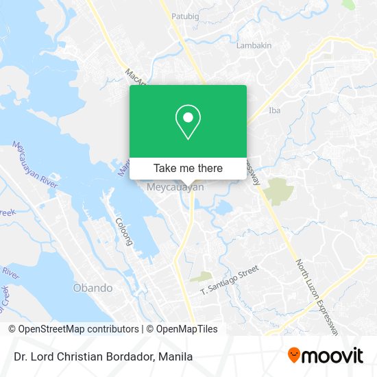 Dr. Lord Christian Bordador map