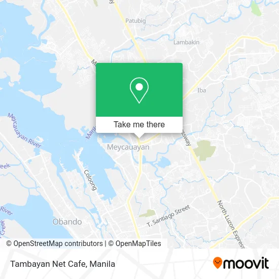 Tambayan Net Cafe map