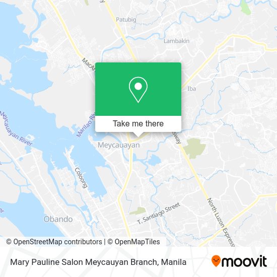 Mary Pauline Salon Meycauyan Branch map