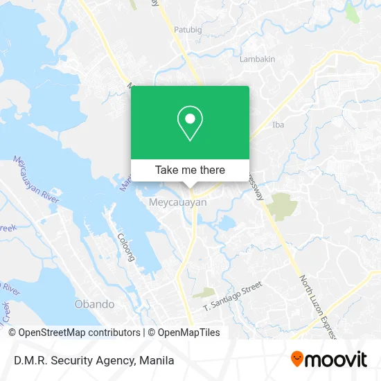 D.M.R. Security Agency map