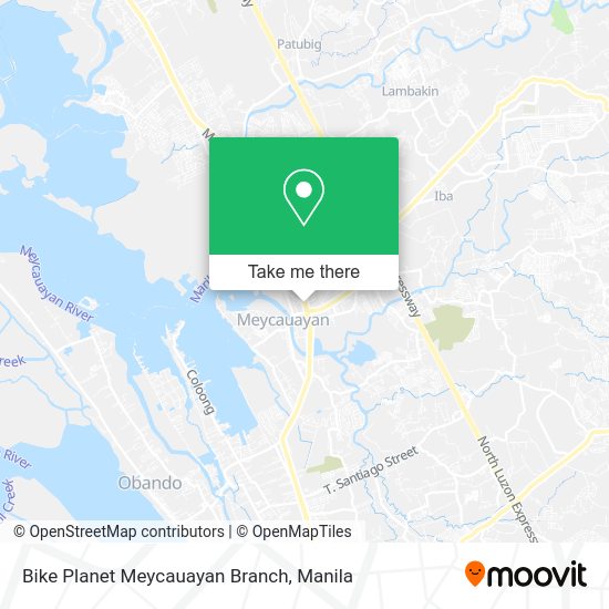 Bike Planet Meycauayan Branch map