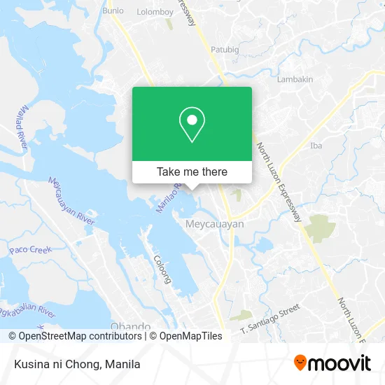Kusina ni Chong map