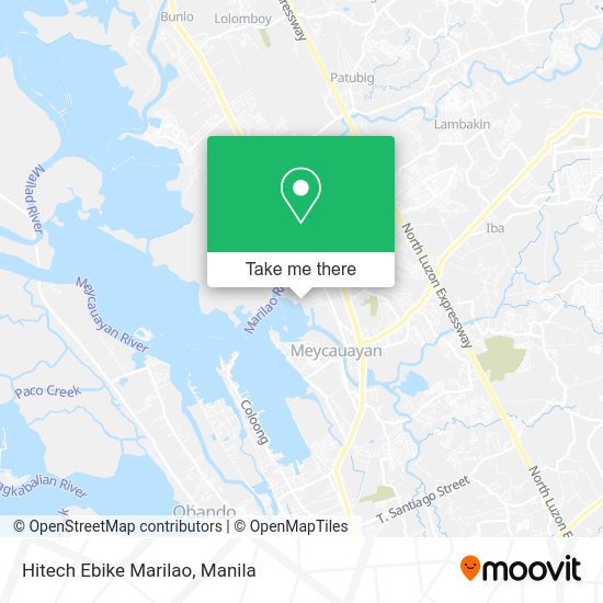 Hitech Ebike Marilao map