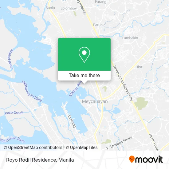 Royo Rodil Residence map