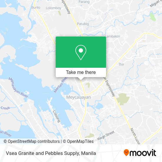 Vsea Granite and Pebbles Supply map