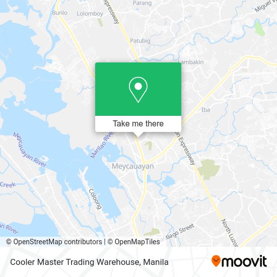 Cooler Master Trading Warehouse map