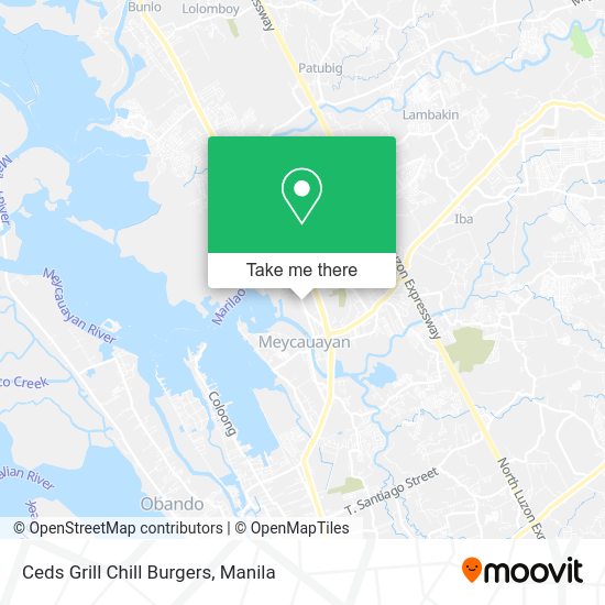 Ceds Grill Chill Burgers map