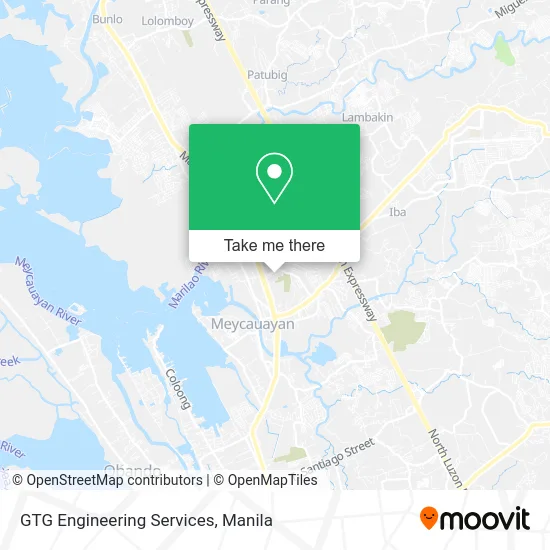GTG Engineering Services map