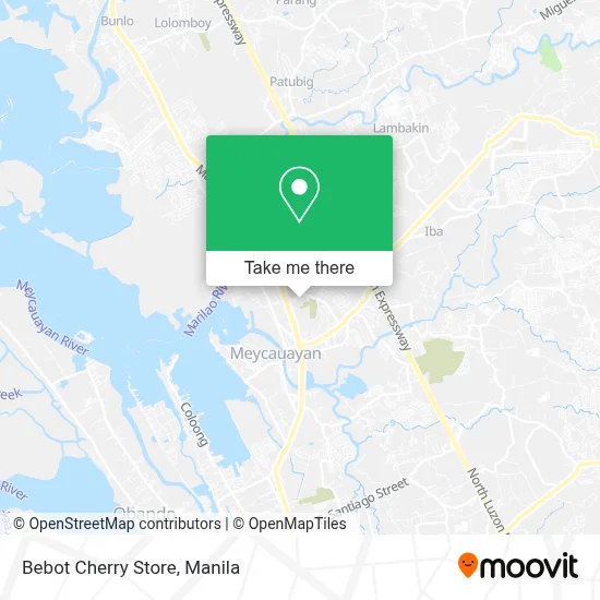 Bebot Cherry Store map