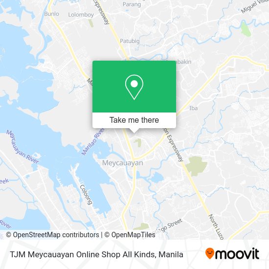 TJM Meycauayan Online Shop All Kinds map