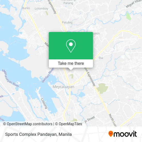 Sports Complex Pandayan map