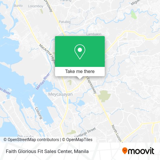 Faith Glorious Fit Sales Center map