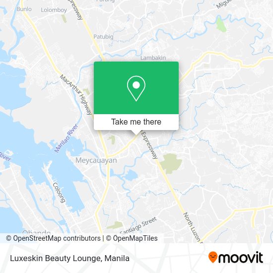 Luxeskin Beauty Lounge map