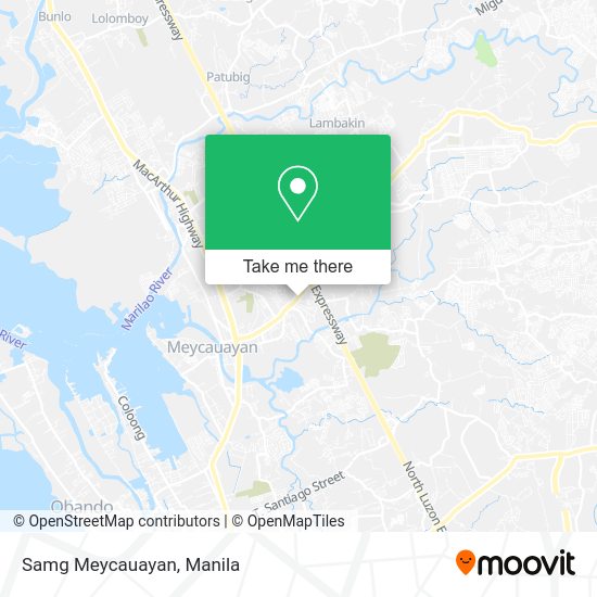 Samg Meycauayan map