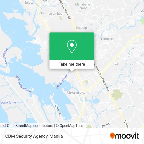 CDM Security Agency map