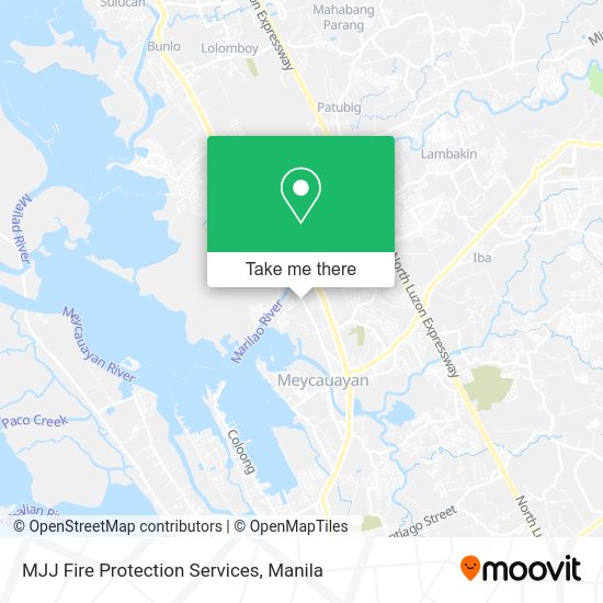 MJJ Fire Protection Services map