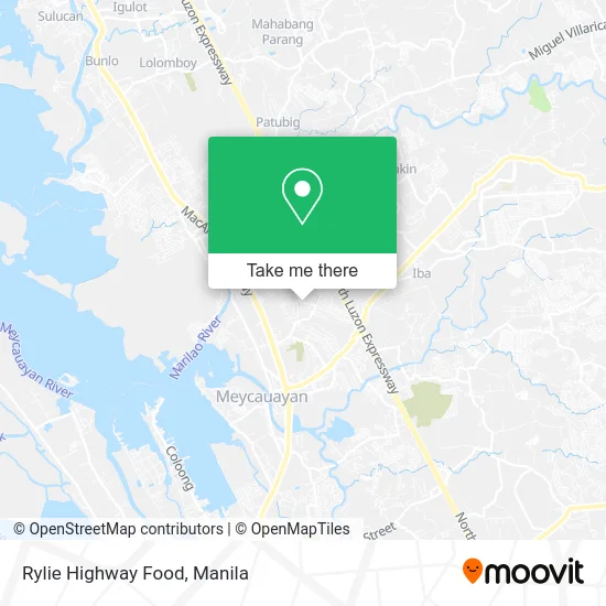 Rylie Highway Food map