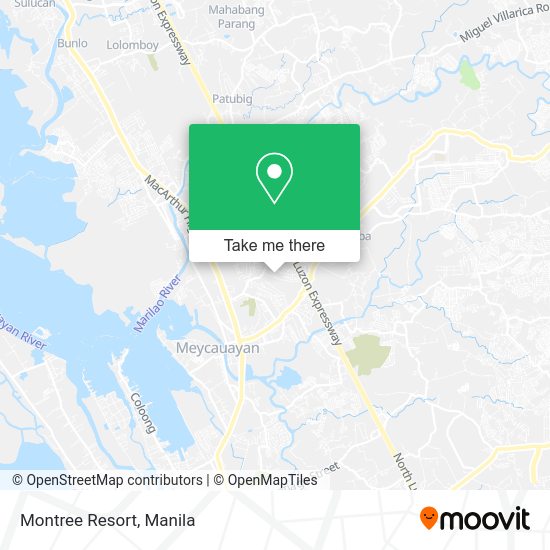 Montree Resort map