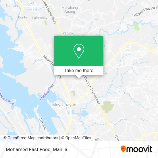 Mohamed Fast Food map