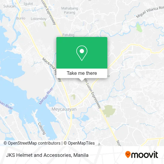 JKS Helmet and Accessories map