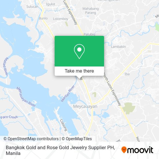 Bangkok Gold and Rose Gold Jewelry Supplier PH map