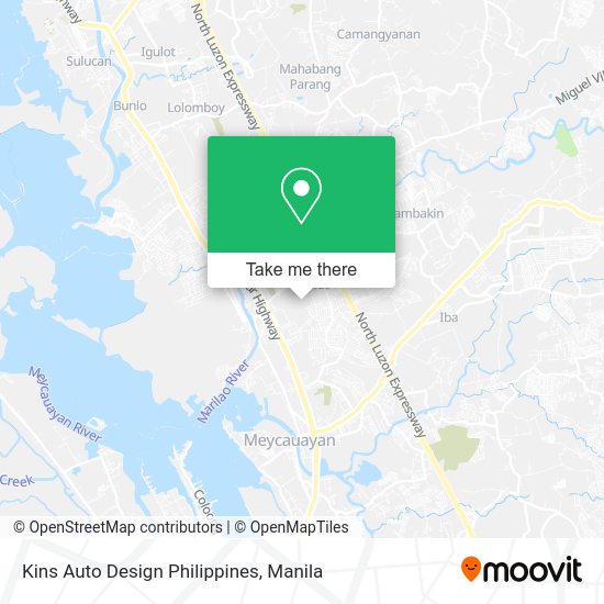 Kins Auto Design Philippines map