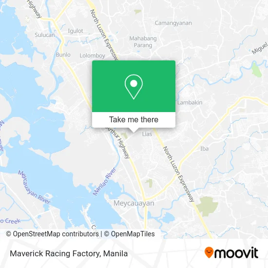 Maverick Racing Factory map