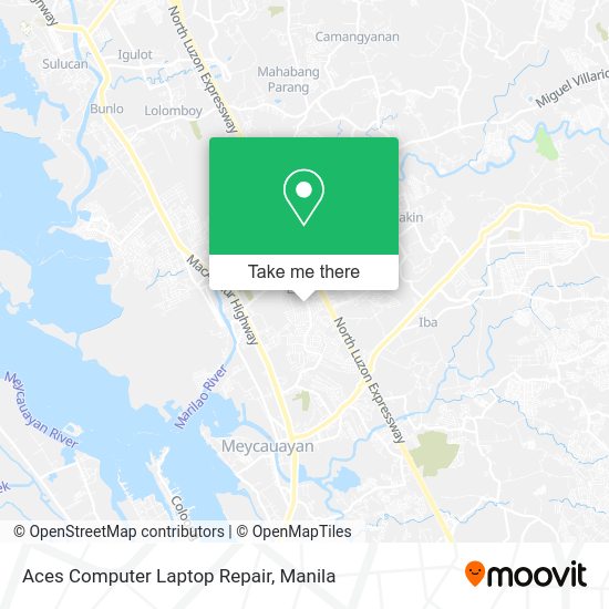 Aces Computer Laptop Repair map