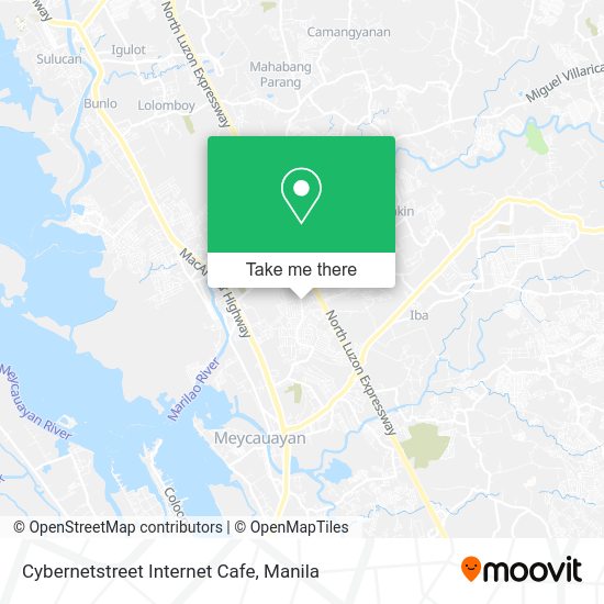 Cybernetstreet Internet Cafe map
