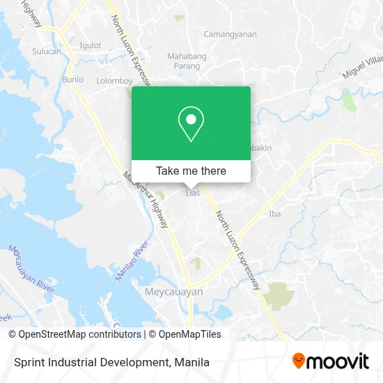 Sprint Industrial Development map